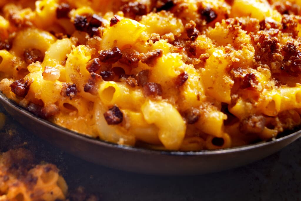 Baked macaroni and cheese