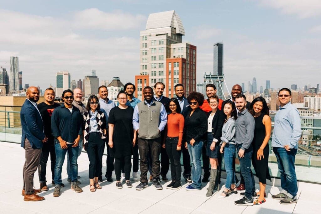 Founder and CEO Donnel Baird with the BlocPower team