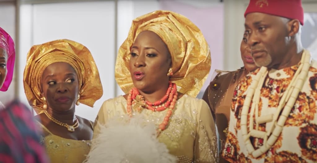 A scene from ‘The Wedding Party"