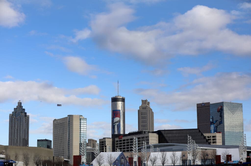 The Atlanta skyline