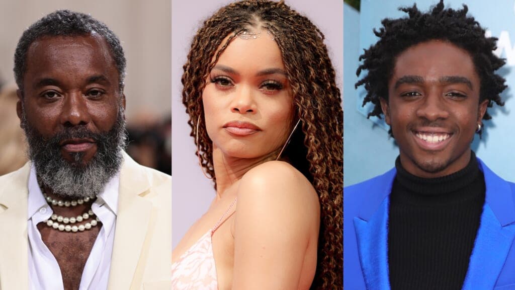 Filmmaker Lee Daniels and actors Audra Day and Caleb McLaughlin