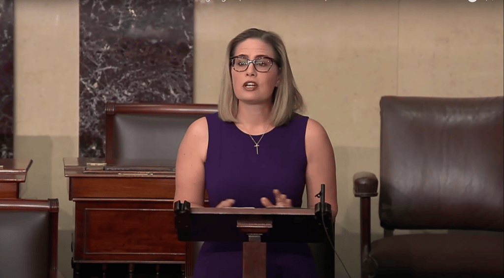 Sen. Kyrsten Sinema (D-Ariz.)