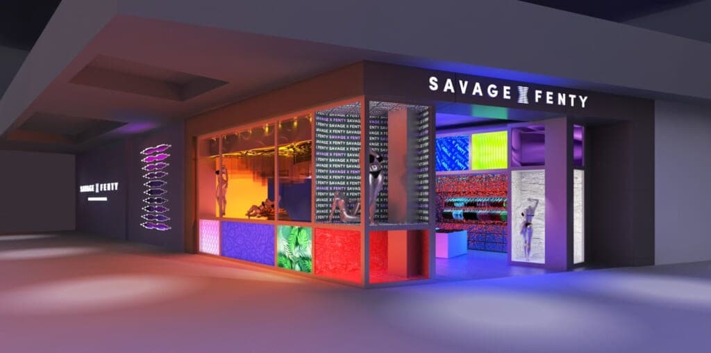 Rihanna’s new Savage X Fenty store in Las Vegas