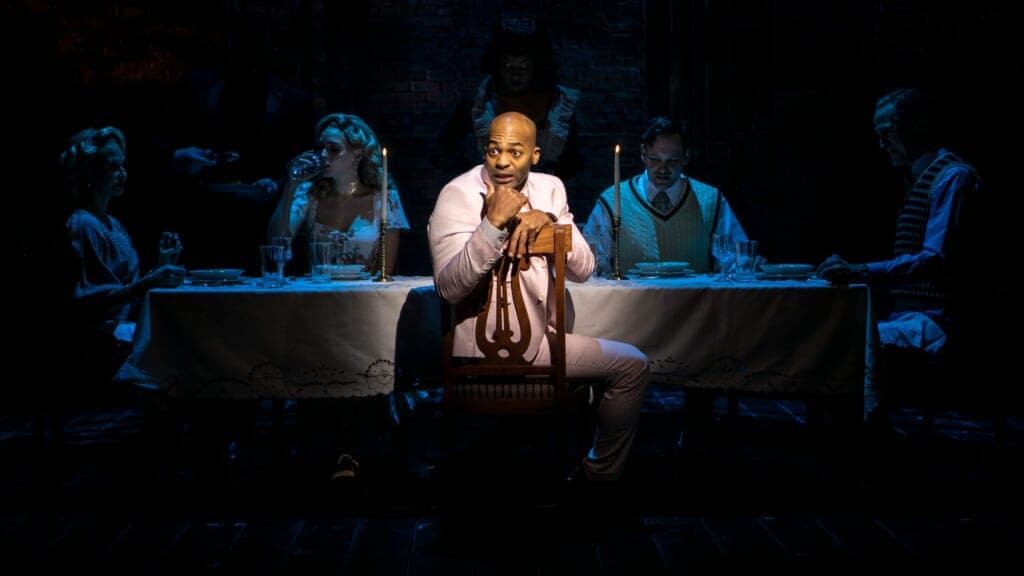 Brandon Victor Dixon in the musical “Black No More”