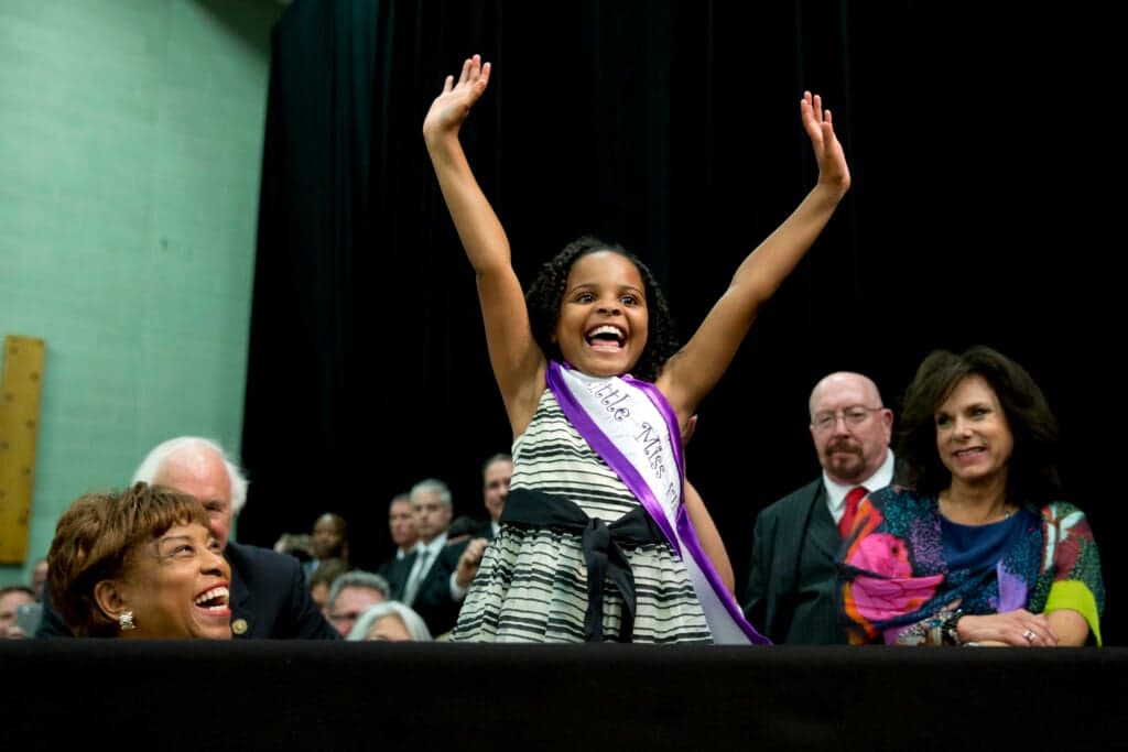 Mari Copeny, known as "Little Miss Flint"