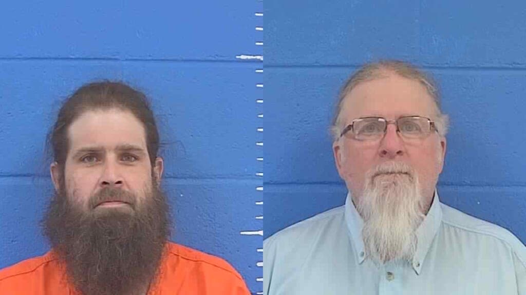 Mugshots of Brandon Case and Gregory Case