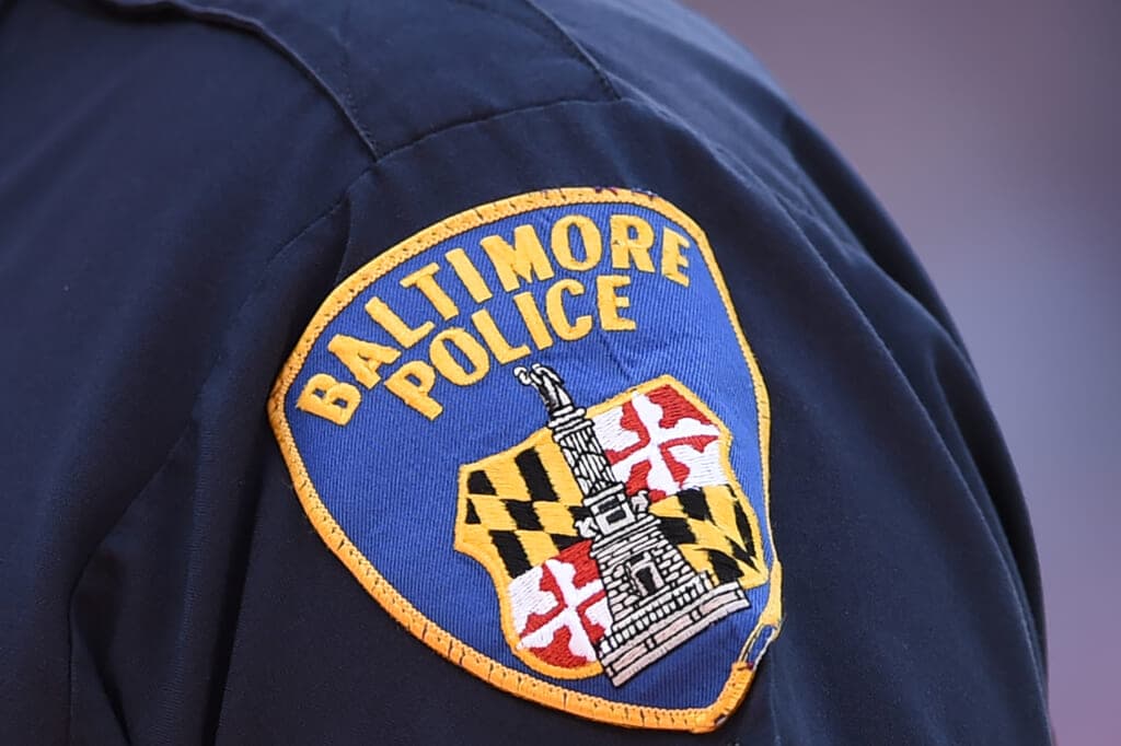 A Baltimore Police patch
