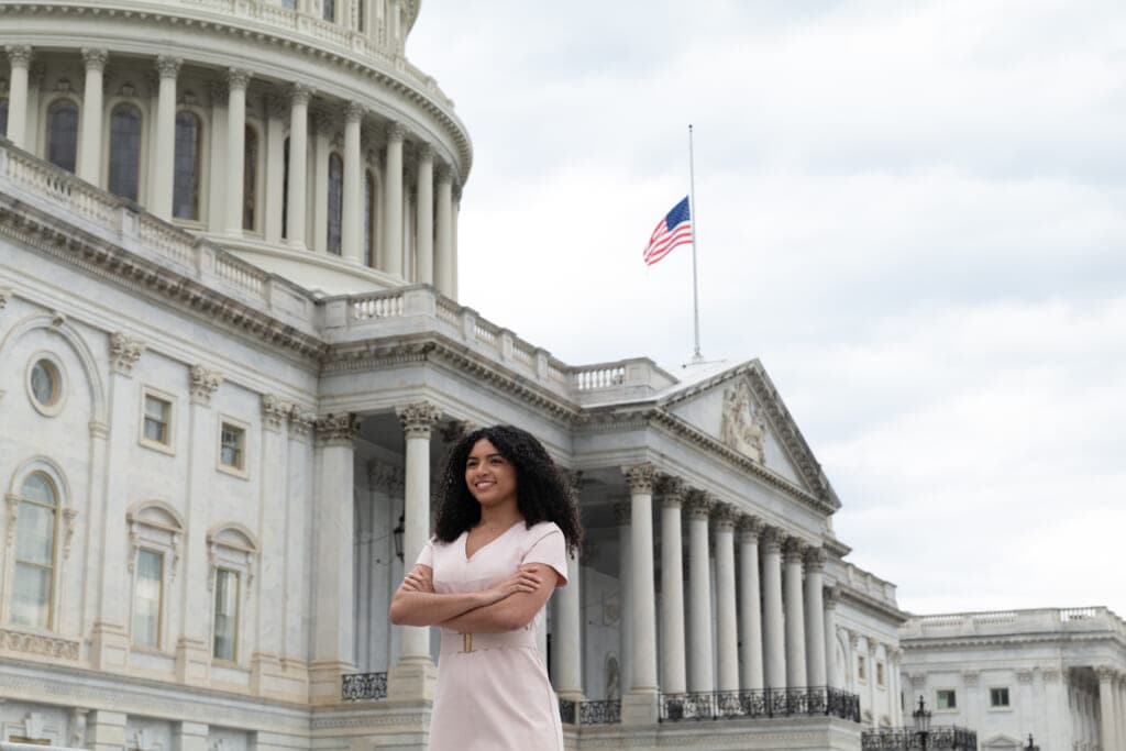 Maya Valentine, Press Secretary for House Majority Leader Steny Hoyer and Vice President, Congressional Black Associates