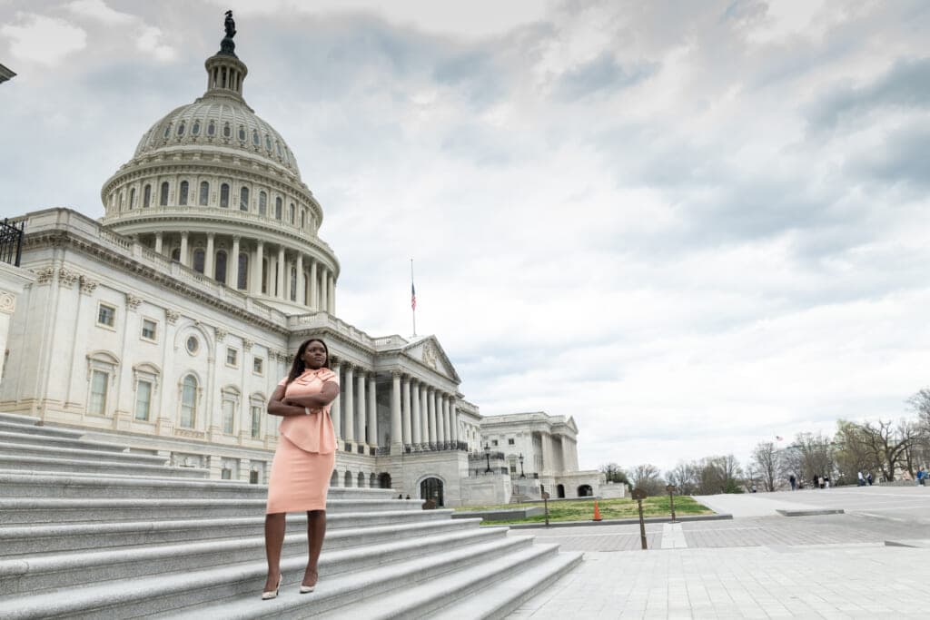Kayla Primes, Legislative Assistant for U.S. Senator Jacky Rosen (D-IL) and President of Congressional Black Associates