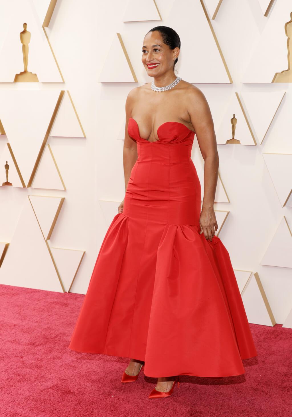 Tracee Ellis Ross in Carolina Herrera