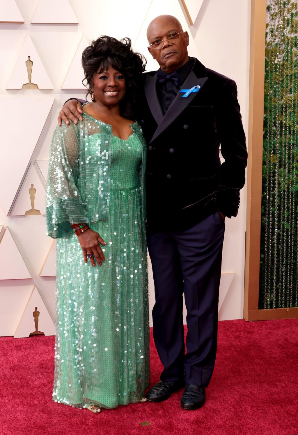 LaTanya Richardson Jackson and Samuel L. Jackson