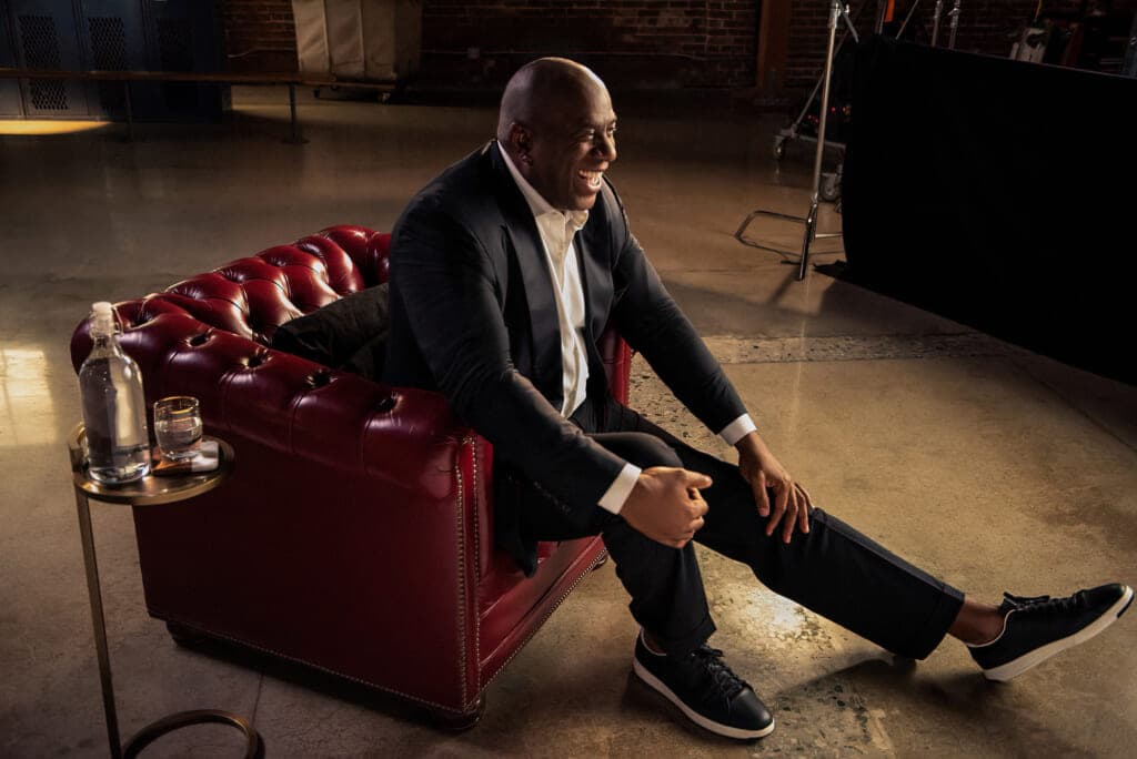 Earvin "Magic" Johnson in "They Call Me Magic"