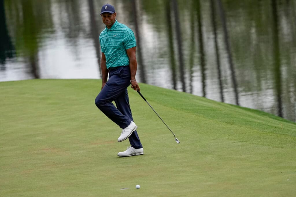Golfer Tiger Woods