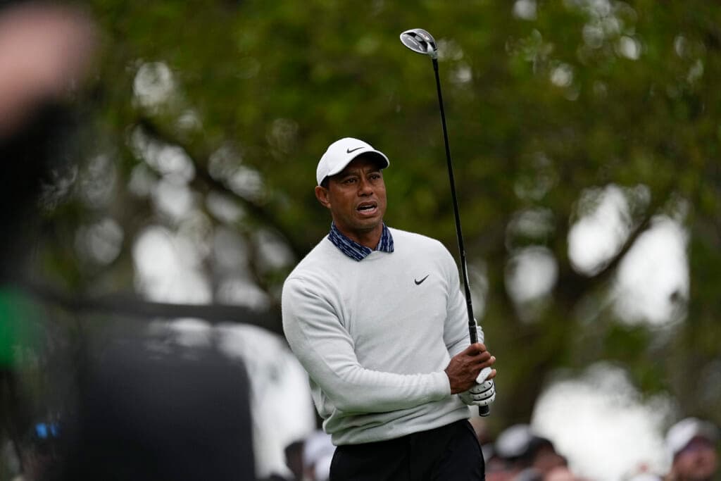 Golfer Tiger Woods