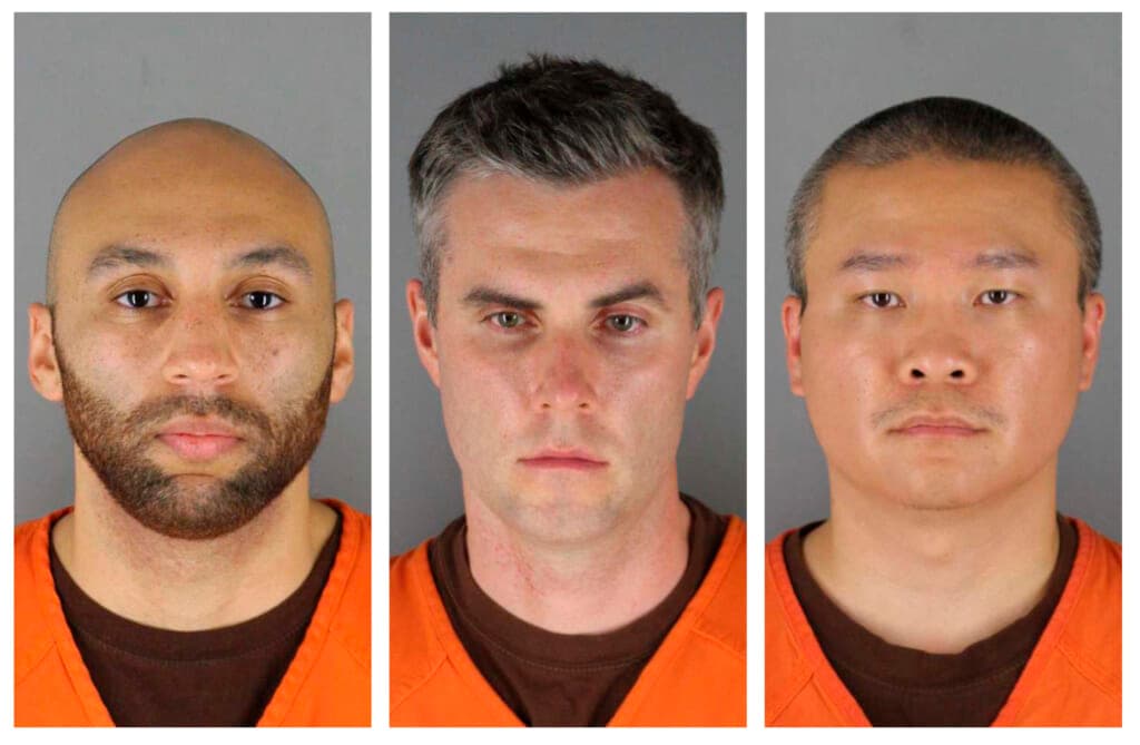 Former Minneapolis police officers J. Alexander Kueng, Thomas Lane and Tou Thao