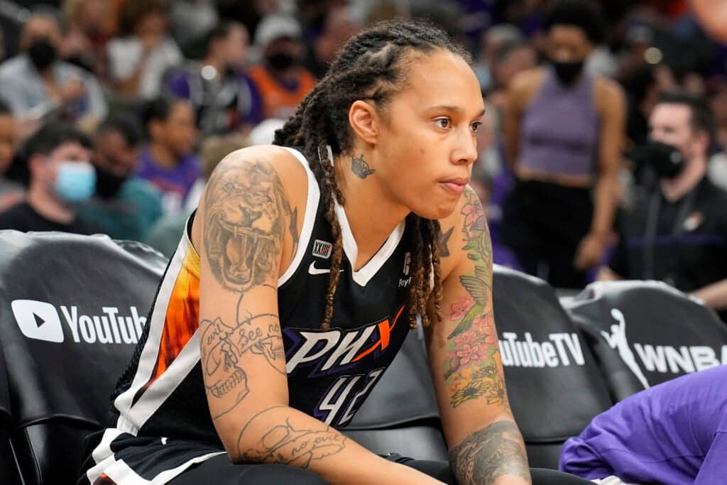 Phoenix Mercury center Brittney Griner