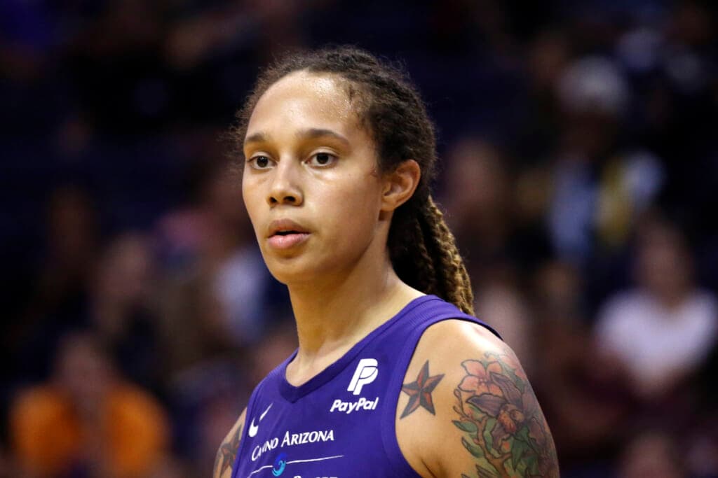 Phoenix Mercury center Brittney Griner
