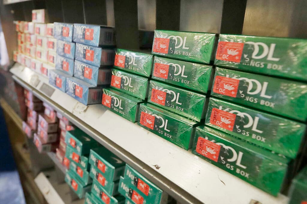 Menthol cigarettes and other tobacco products