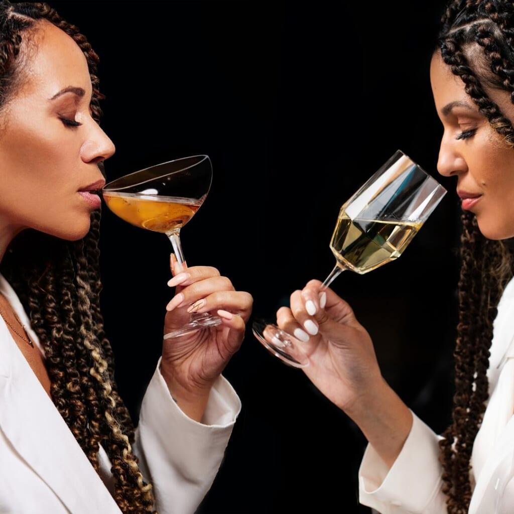 Robin McBride and Andrea McBride, founders of The McBride Sisters Wine Company