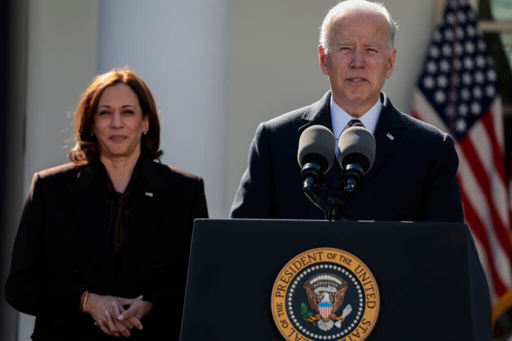 Vice President Kamala Harris and President Joe Biden