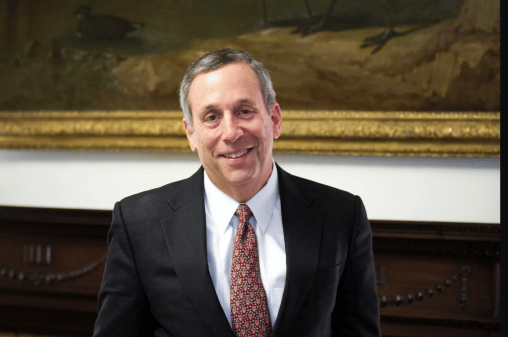 Harvard president Lawrence Bacow