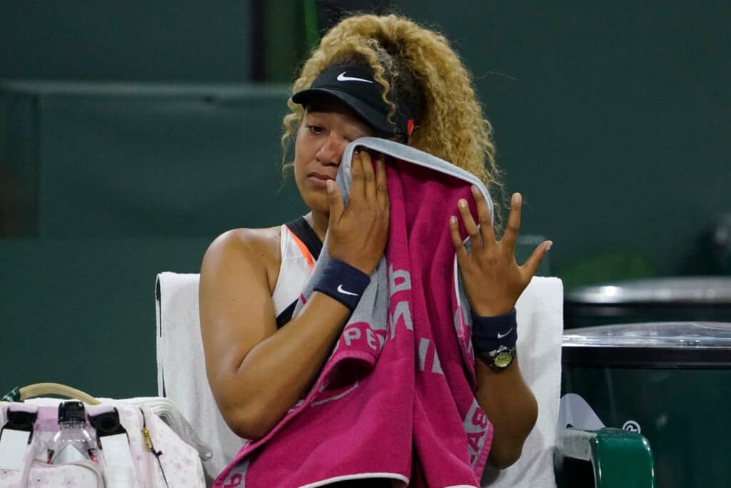 Tennis player Naomi Osaka