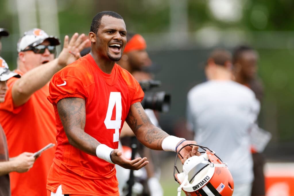 Cleveland Browns quarterback Deshaun Watson