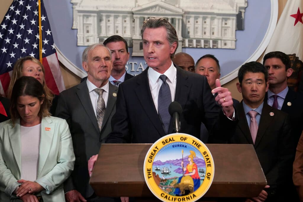 California Gov. Gavin Newsom