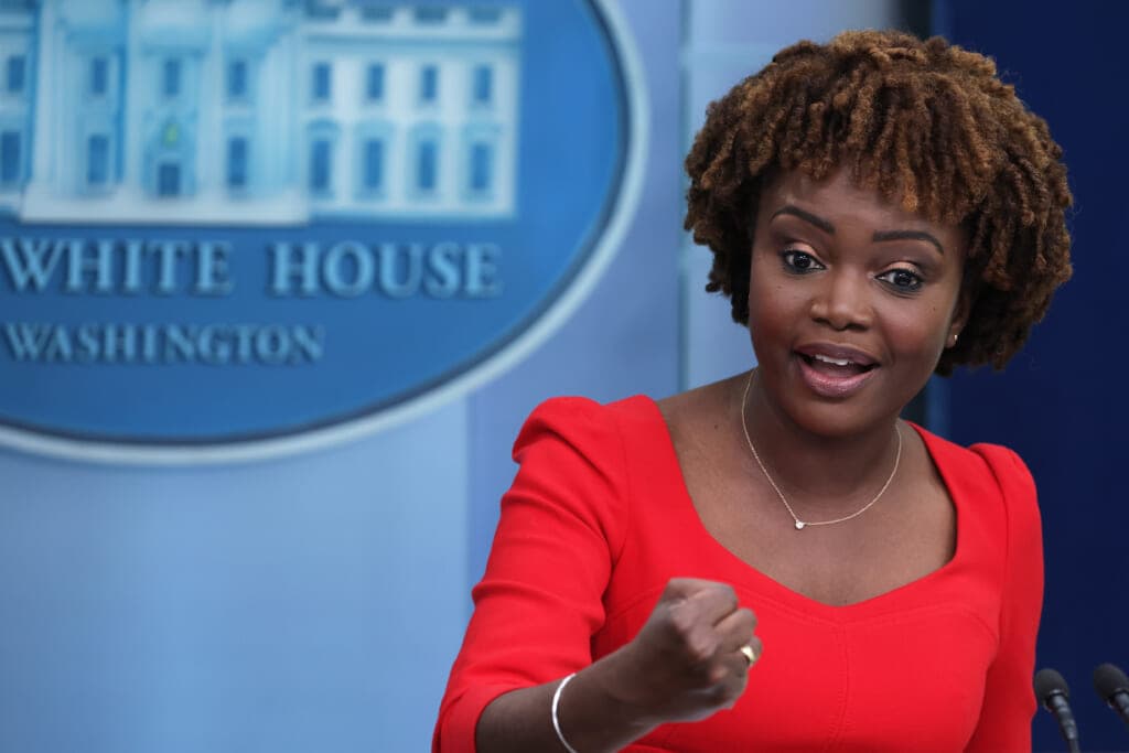 White House Press Secretary Karine Jean-Pierre