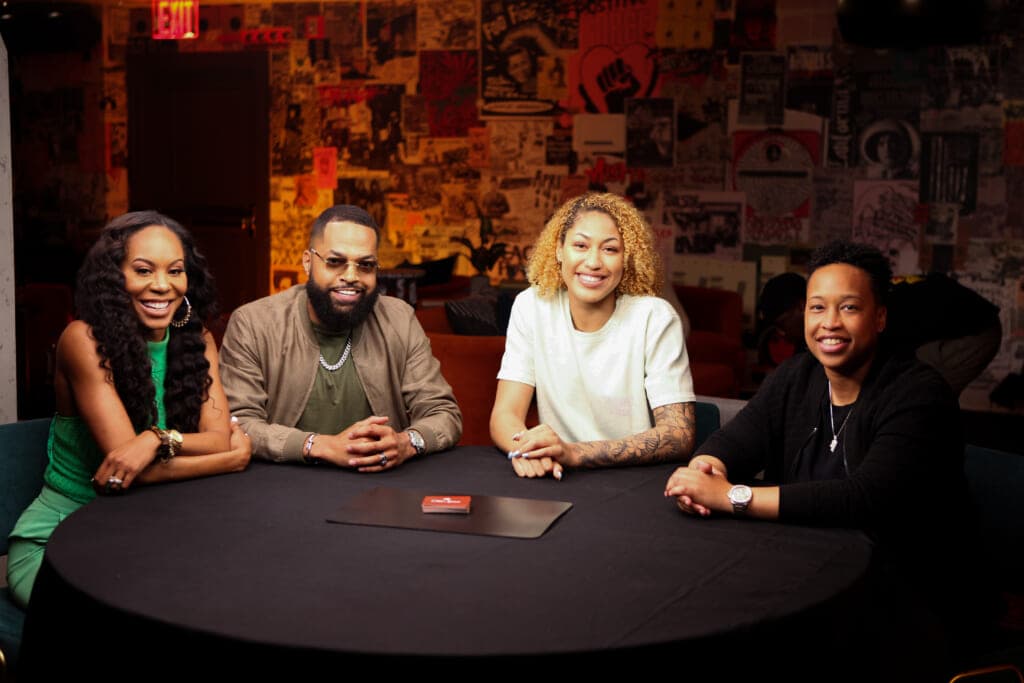 “Spade a Spade” hosted by King Flexx (second from left)