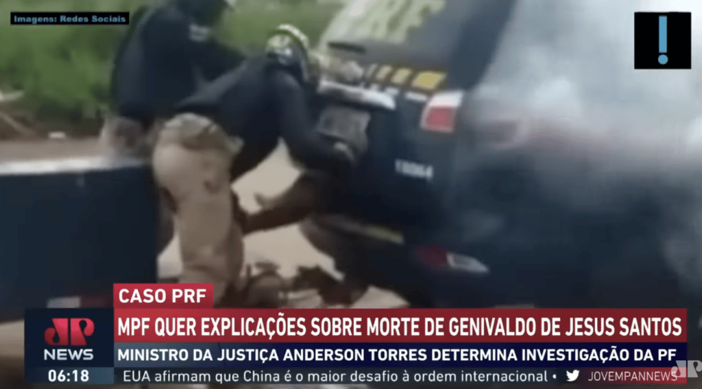 Jovem Pan News YouTube Genivaldo de Jesus Santos