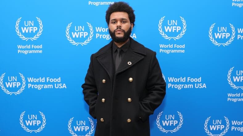 U.N. World Food Programme Welcomes The Weeknd as Goodwill Ambassador