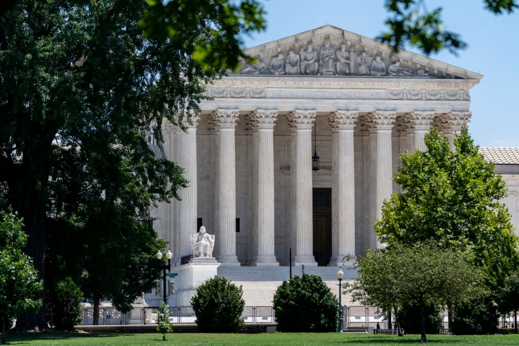 The U.S. Supreme Court building