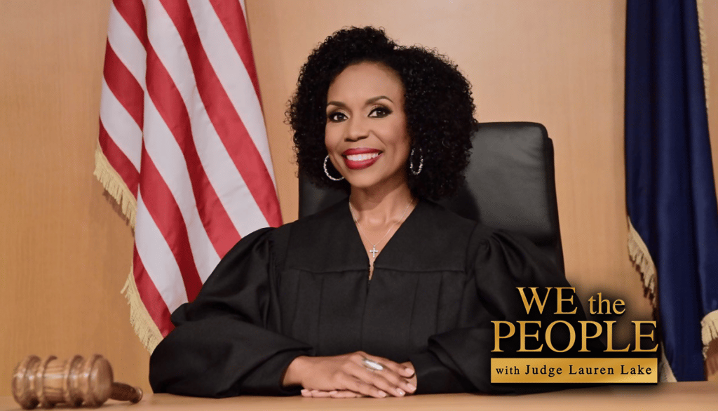 Poster for “We the People with Judge Lauren Lake”