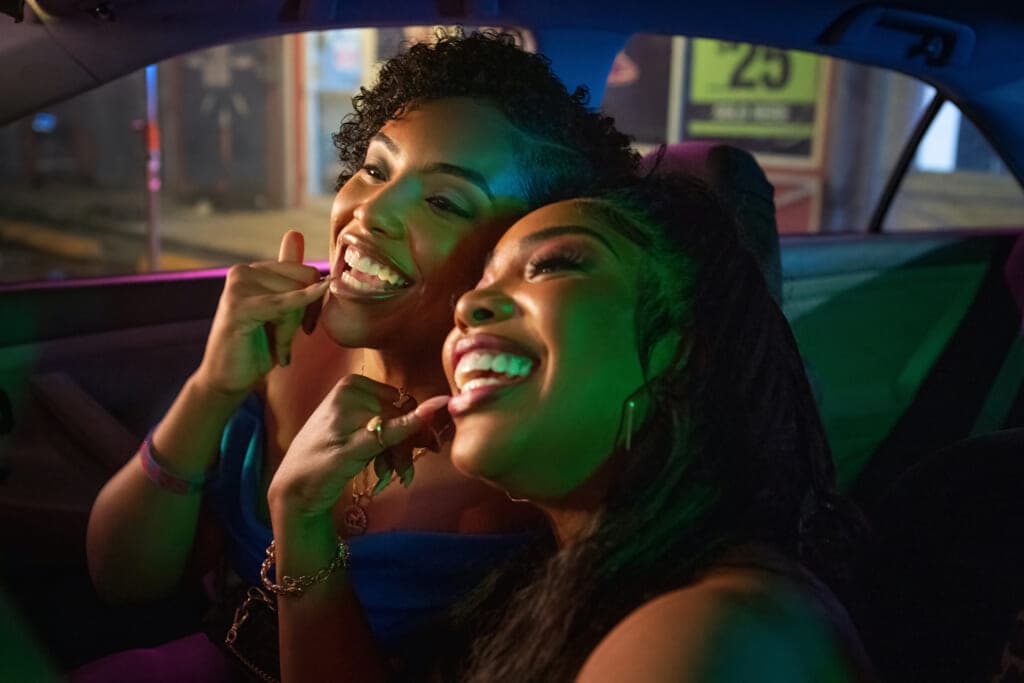 Actors Aida Osman and KaMillion in "Rap Sh!t"