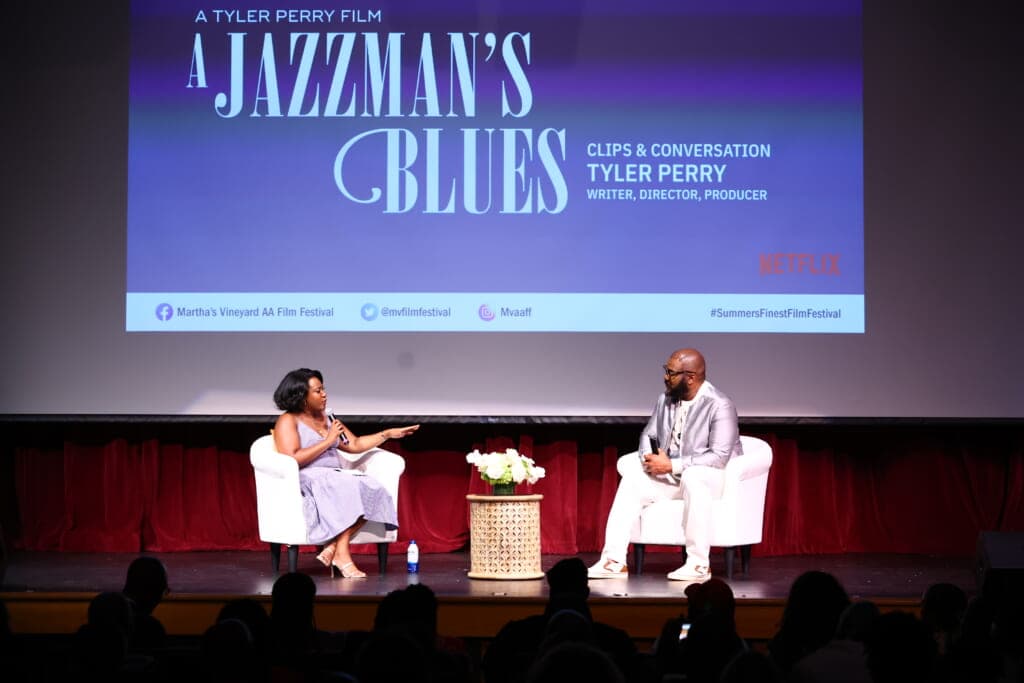 Variety’s Angelique Jackson and filmmaker Tyler Perry