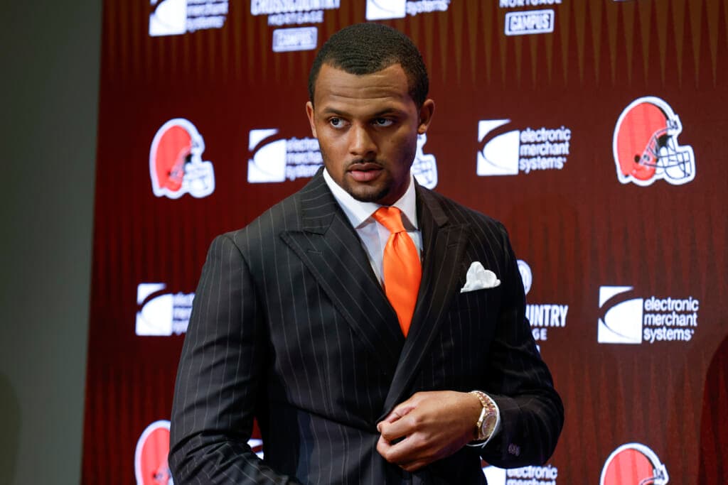 Cleveland Browns quarterback Deshaun Watson