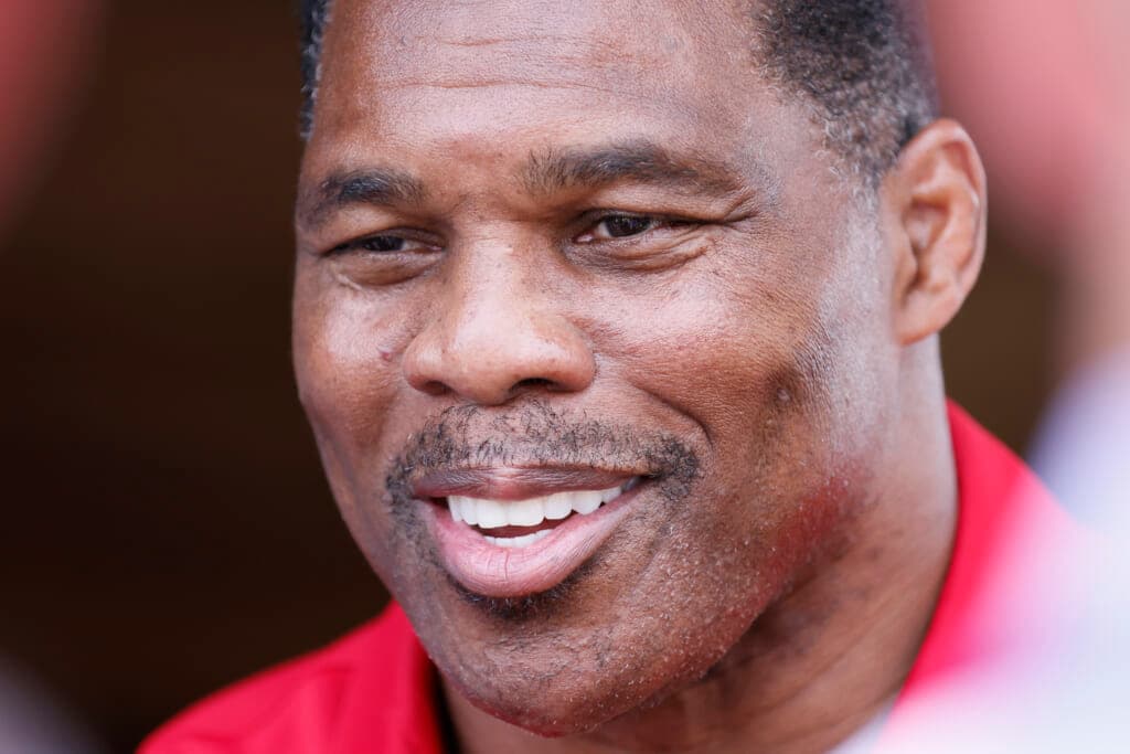 Herschel Walker, the Republican nominee for the state’s U.S. Senate seat