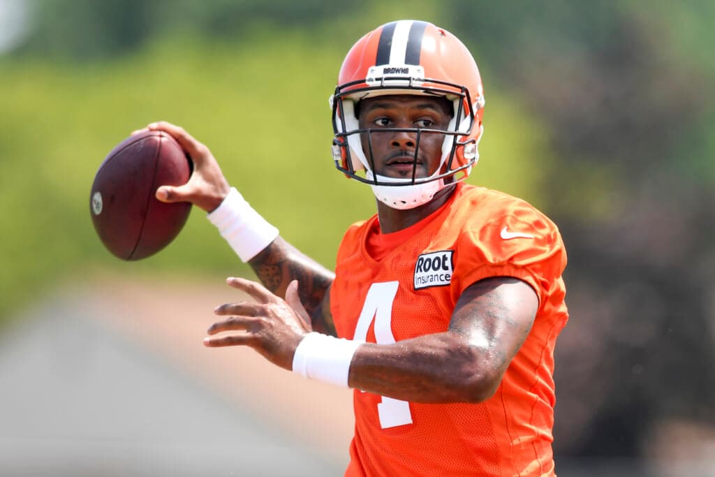 Cleveland Browns quarterback Deshaun Watson