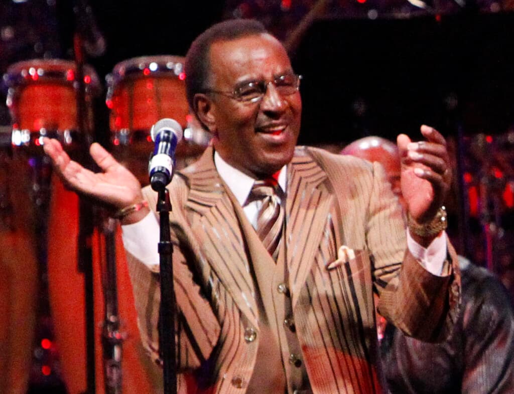 Singer Sam Gooden of The Impressions