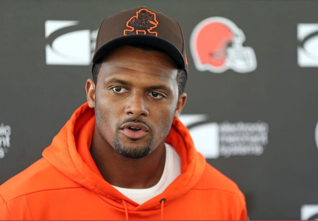 Cleveland Browns quarterback Deshaun Watson