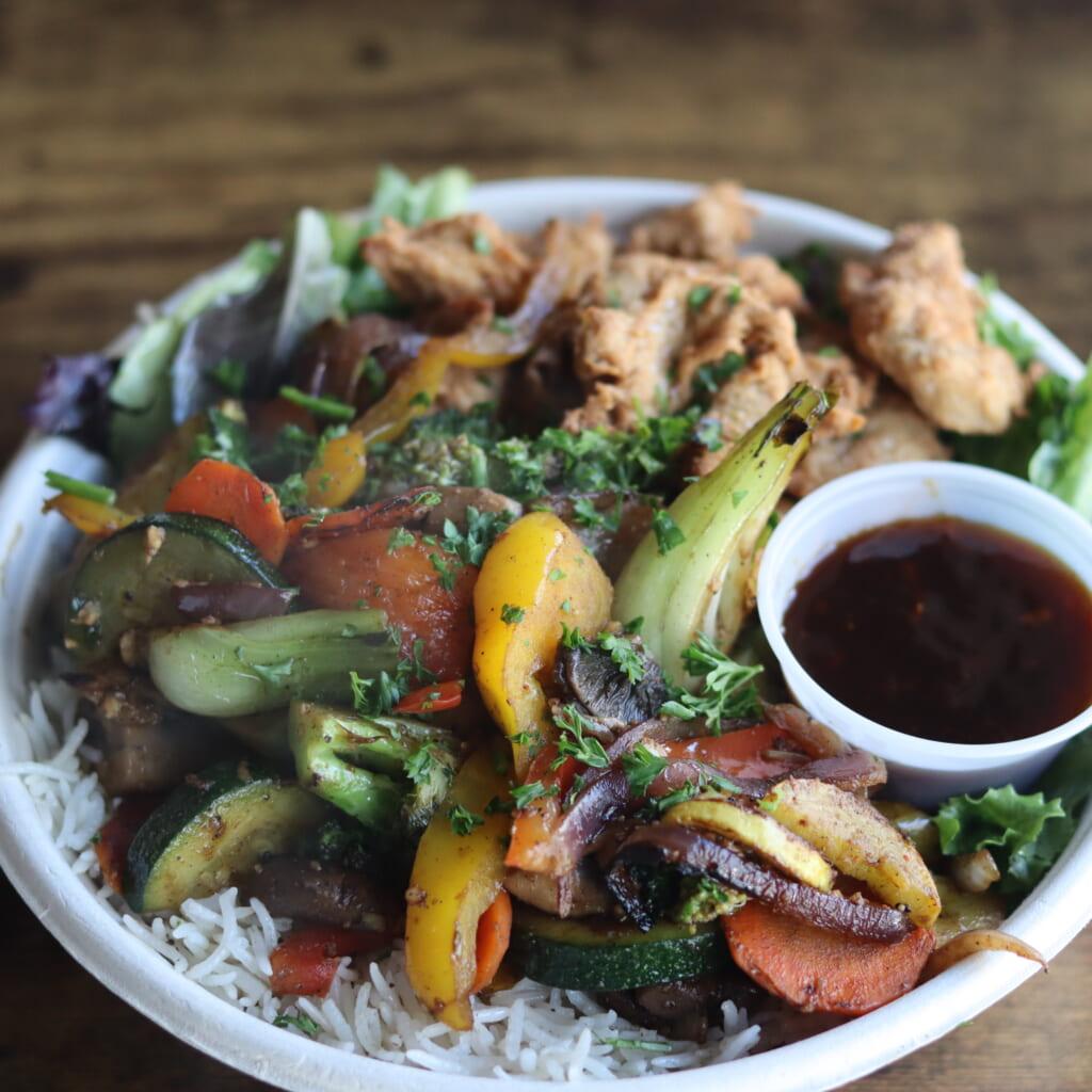 Orange Teriyaki Bowl
