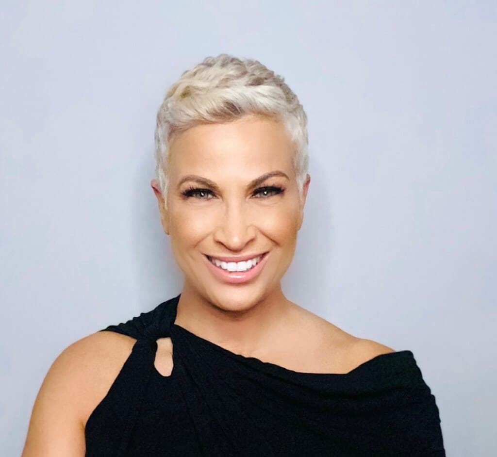 Black woman smiling x Michele Ghee Photo