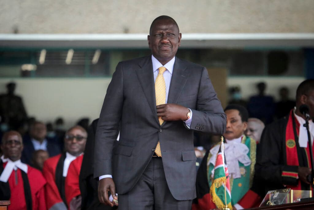 Kenyan President William Ruto