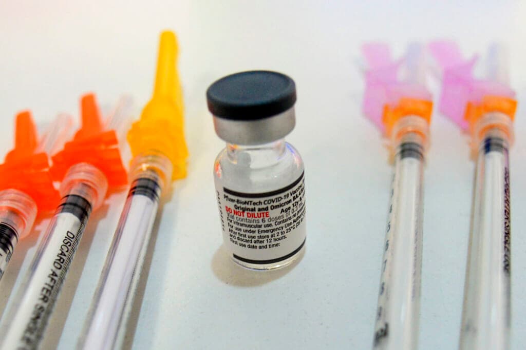 Booster shots of the Pfizer COVID-19 vaccine