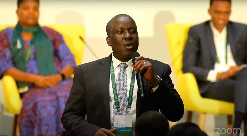 Reuben Mtolo Phiri, minister of agriculture for Zambia