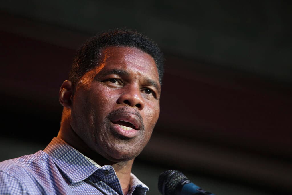 Herschel Walker, GOP candidate for the US Senate for Georgia