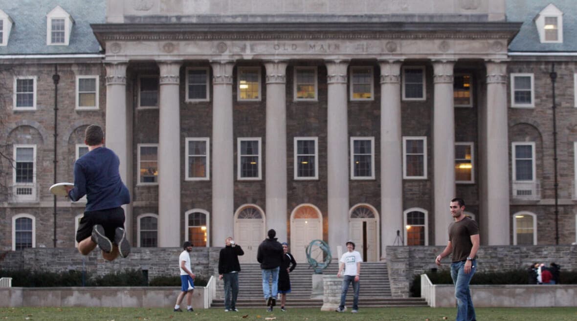 Penn State University college campus