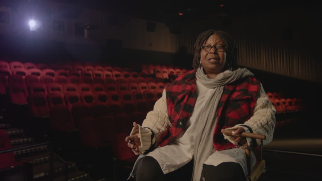 Whoopi Goldberg appears in “Is That Black Enough For You?!?” 