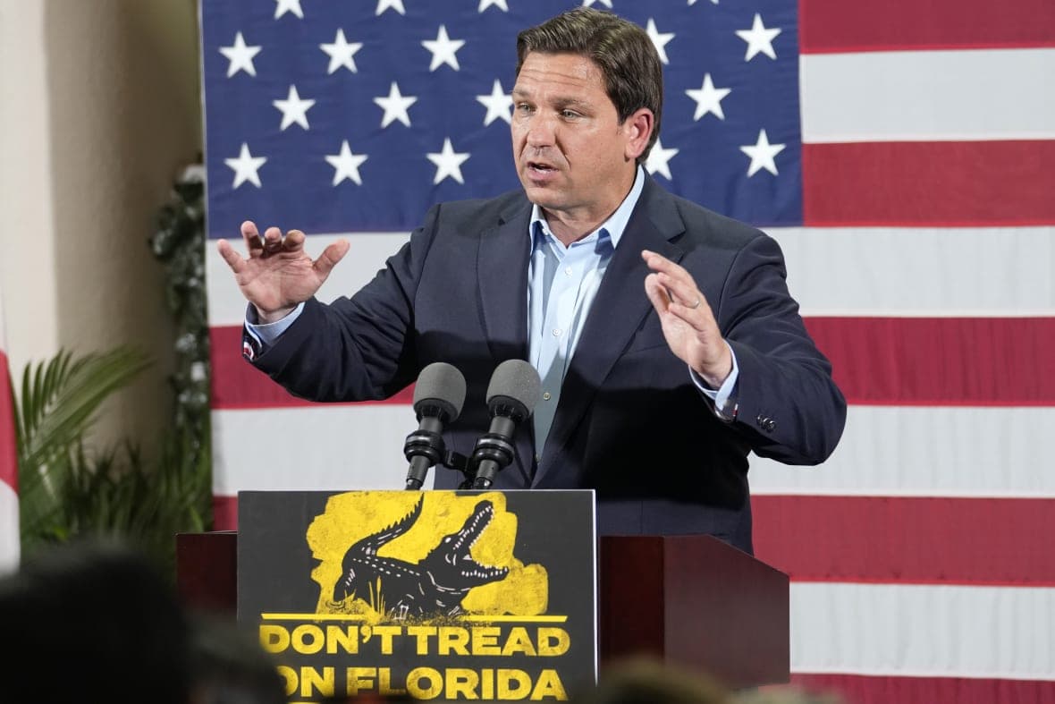 Florida Republican Gov. Ron DeSantis